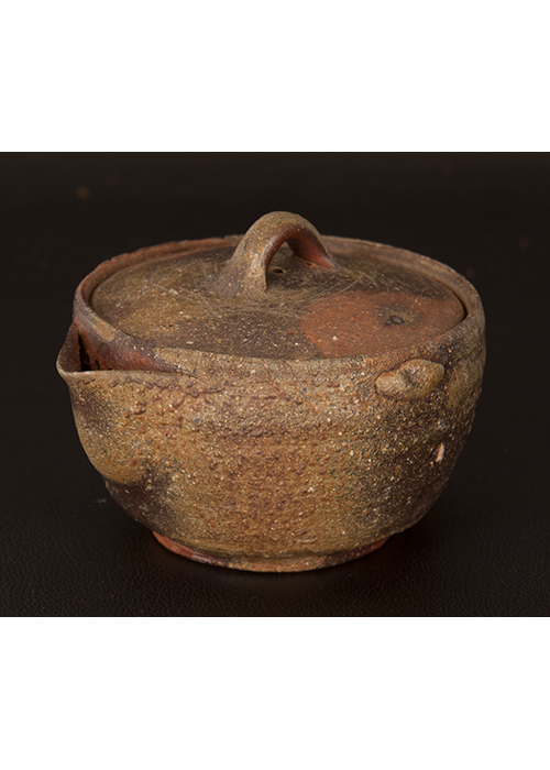 Kaneshige Toyo / Bizen ware tea pot | 古美術瀬戸