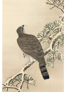 吉村孝敬 (左)熊 (中)蜘蛛 (右)鷹 三幅対 古美術瀬戸