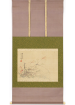 [:ja]山本梅逸　秋草花虫図[:en]Yamamoto Baiitsu / Autumn flowers and insect[:]