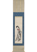 [:ja]田能村直入　西王母図[:en]Tanomura Chokunyu / Queen Mother of the West[:]