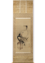 [:ja]長沢芦雪　三鶴之図[:en]Nagasawa Rosetsu / Three Japanese Cranes[:]