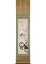 [:ja]長沢芦雪　竹石亀図[:en]Nagasawa Rosetsu / Bamboo and Stone with Turtle[:]