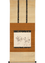 [:ja]円山応挙　琴棋書画之図[:en]Maruyama Okyo / Four arts (Koto, Go, Calligraphy and Painting)[:]