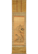[:ja]渡辺玄対　唐子遊戯図[:en]Watanabe Gentai / Children playing[:]