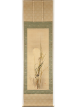 [:ja]渡辺省亭　月下小禽之図[:en]Watanabe Seitei / Little bird under the Moon[:]