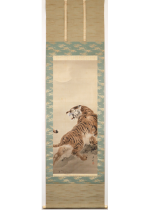 [:ja]池上秀畝　寒月猛虎図[:en]Ikegami Shuho / Tiger under the Cold Moon[:]