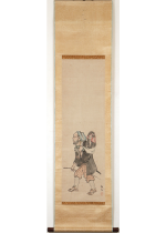 [:ja]森狙仙　猿廻之図[:en]Mori Sosen / Monkey trainer[:]