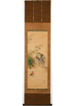 [:ja]柴田是真　舌切り雀図[:en]Shibata Zeshin / The Tongue-Cut Sparrow (Shita-kiri Suzume)[:]